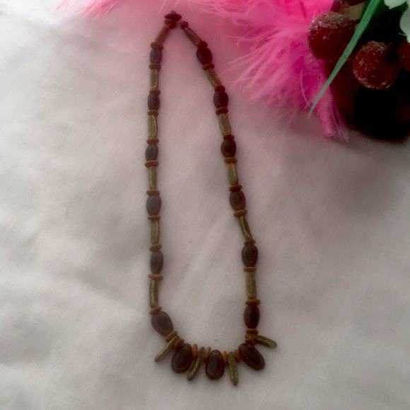 HANDMADE Seed Bead Set Chocker and bracelet - Picture 5 of 14